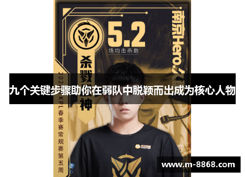 九个关键步骤助你在弱队中脱颖而出成为核心人物